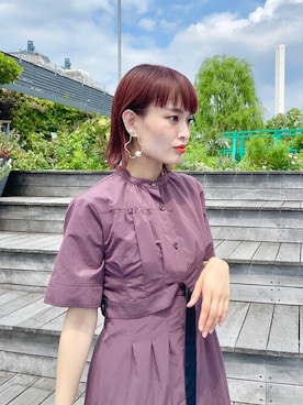 ヤマサキさん（レディース・157cm）の秋コーディネート