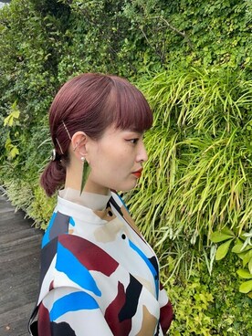 ヤマサキさん（レディース・157cm）の秋コーディネート