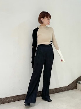 ヤマサキさん(レディース・157cm)の秋コーディネート