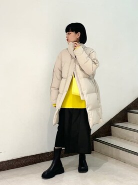 ヤマサキさん(レディース・157cm)の冬コーディネート