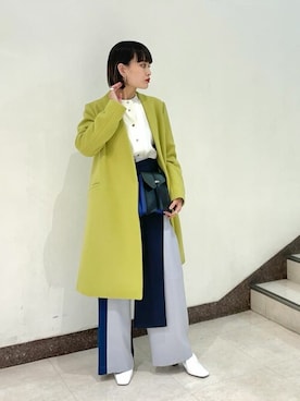 ヤマサキさん（レディース・157cm）の冬コーディネート