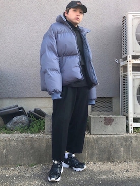 꽃/hanangさん（メンズ・168cm）の冬コーディネート