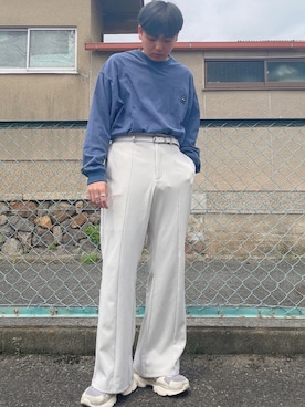 꽃/hanangさん（メンズ・168cm）の春コーディネート