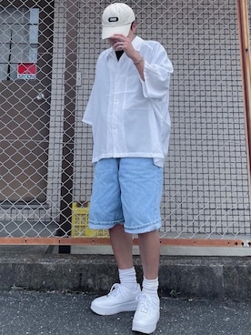 「CHUCK（チャック）のアイテム」を使った、꽃/hanangさん（メンズ・168cm）の夏コーディネート