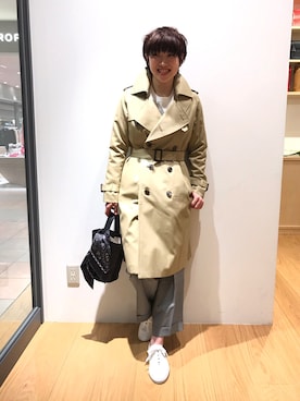 「beautiful people」｜KISHIDAさん（レディース・161cm）の冬コーディネート