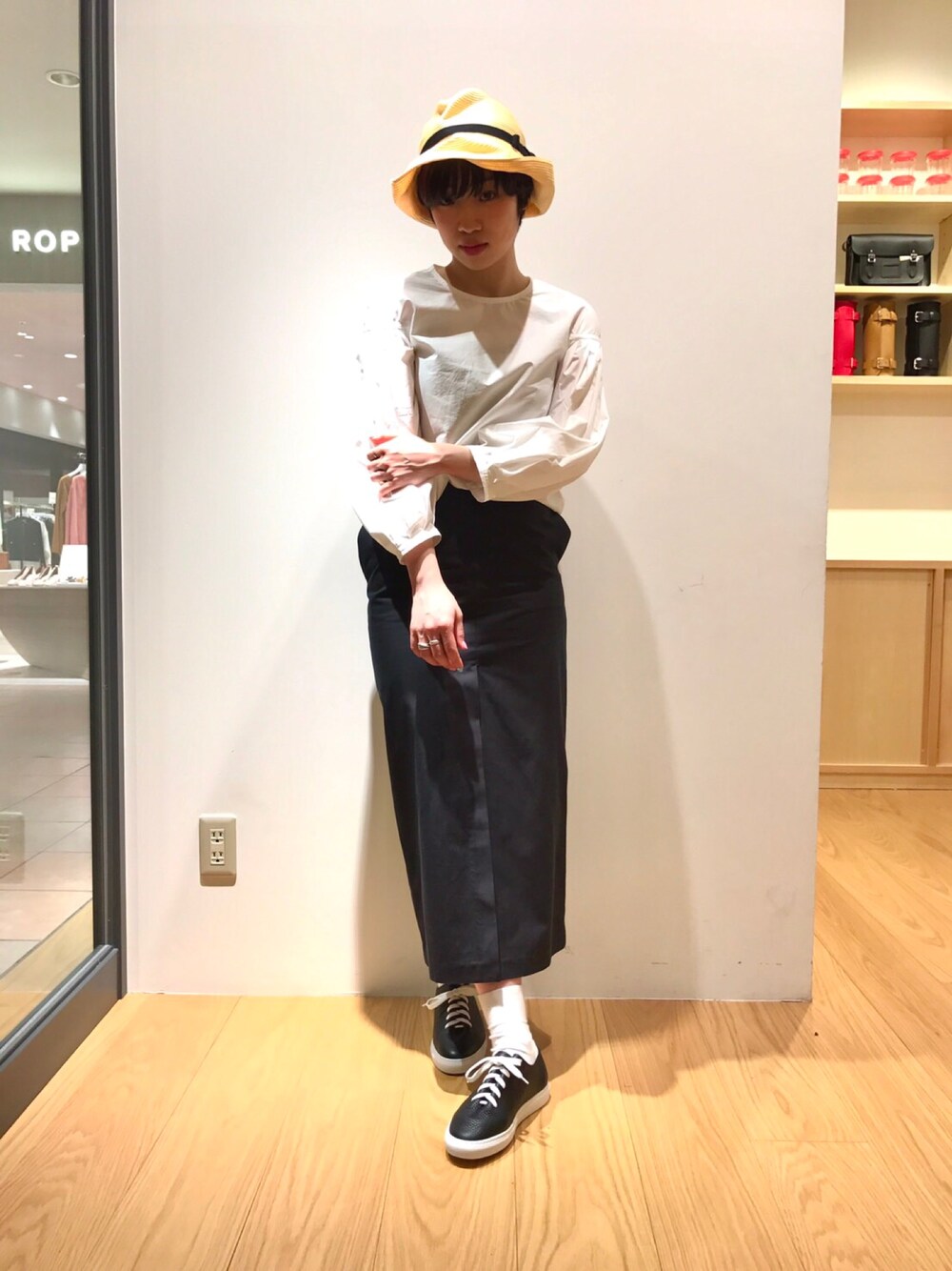 未使用品【AURALEE】Finx Chambray Slit Skirt AURALEE（オーラリー）の「Finx Chambray Slit Skirt（スカート