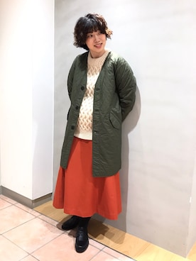 「ゆるずる」｜KISHIDAさん（レディース・161cm）の秋コーディネート