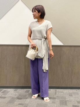 「SENSE OF PLACE by URBAN RESEARCH（センスオブプレイスバイアーバンリサーチ）のアイテム（財布/小物）」を使った、oukaさん（レディース・158cm）の春コーディネート