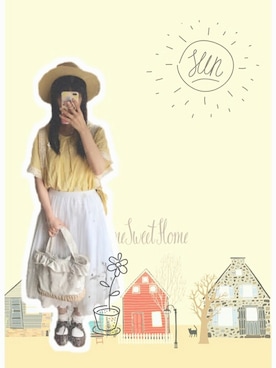 粉红碎花小熊猫さんのコーディネート