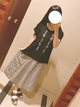 粉红碎花小熊猫さんのコーディネート