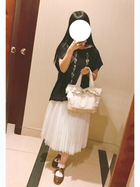 粉红碎花小熊猫さんのコーディネート