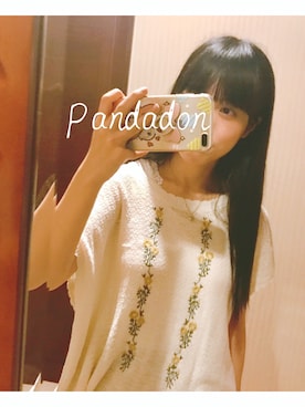 粉红碎花小熊猫さんのコーディネート