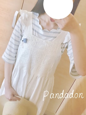 粉红碎花小熊猫さんのコーディネート