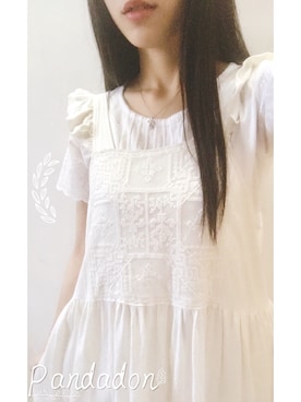 粉红碎花小熊猫さんのコーディネート