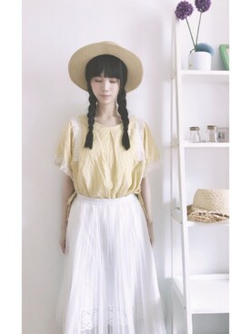 粉红碎花小熊猫さんのコーディネート