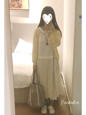 粉红碎花小熊猫さんのコーディネート