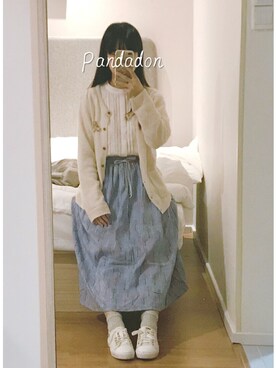 粉红碎花小熊猫さんのコーディネート