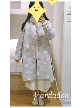 粉红碎花小熊猫さんのコーディネート