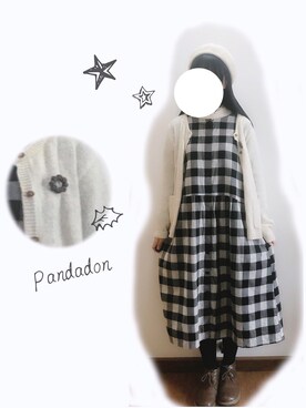 粉红碎花小熊猫さんのコーディネート