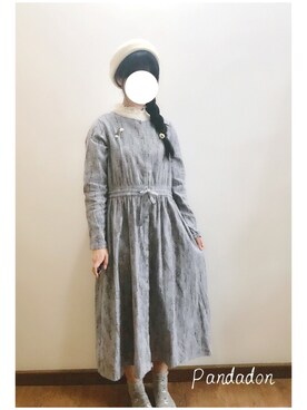 粉红碎花小熊猫さんのコーディネート