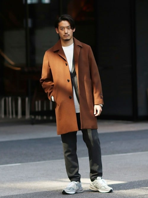 Journal Standard 表参道ジャーナルスタンダード メンズさんのステンカラーコートを使ったコーディネート Zozotown