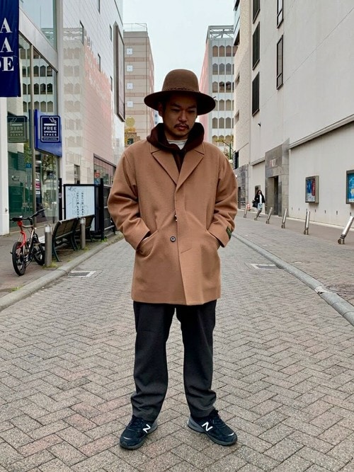 Journal Standard 表参道ジャーナルスタンダード メンズさんのチェスターコートを使ったコーディネート Zozotown