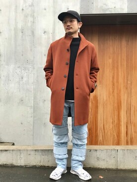 「Andersen-Andersen（アンデルセンアンデルセン）のアイテム」を使った、ジャーナルスタンダード メンズさん（メンズ・173cm）の冬コーディネート