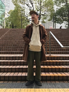 ジャーナルスタンダード メンズさん（メンズ・173cm）の冬コーディネート