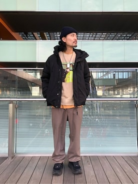 ジャーナルスタンダード メンズさん（メンズ・173cm）の冬コーディネート