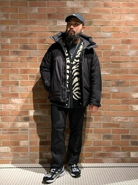 「Journal Standard TRISECT（トライセクト）のアイテム（パンツ）」を使った、ジャーナルスタンダード メンズさん（メンズ・173cm）の冬コーディネート