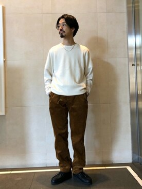 「cashmere」｜ジャーナルスタンダード メンズさん（メンズ・173cm）の冬コーディネート