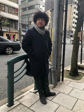 ジャーナルスタンダード メンズさん（メンズ・173cm）の冬コーディネート