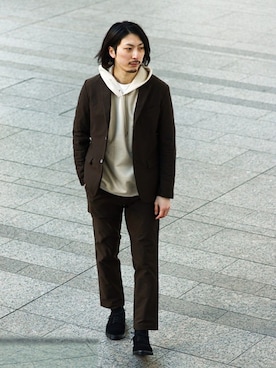 ジャーナルスタンダード メンズさん（メンズ・173cm）の冬コーディネート
