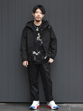 「JOURNAL STANDARD（ジャーナルスタンダード）のアイテム（マウンテンパーカー）」を使った、ジャーナルスタンダード メンズさん（メンズ・173cm）の春コーディネート