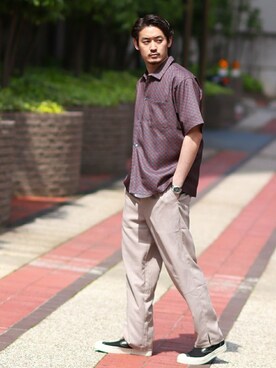 「TOAST（トースト）のアイテム」を使った、ジャーナルスタンダード メンズさん（メンズ・177cm）の春コーディネート