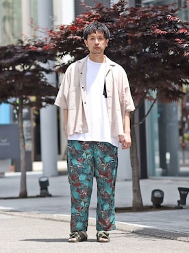 「BASISBROEK（バシスブルック）のアイテム」を使った、ジャーナルスタンダード メンズさん（メンズ・173cm）の春コーディネート