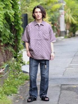 ジャーナルスタンダード メンズさん（メンズ・173cm）の夏コーディネート