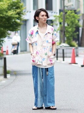 ジャーナルスタンダード メンズさん（メンズ・173cm）の夏コーディネート