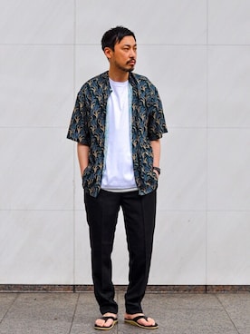 ジャーナルスタンダード メンズさん(メンズ・180cm)の夏コーディネート