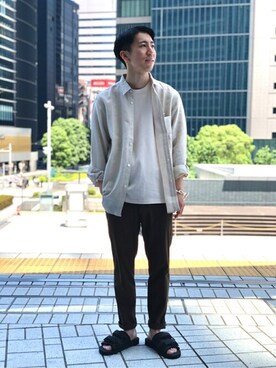 ジャーナルスタンダード メンズさん（メンズ・173cm）の夏コーディネート