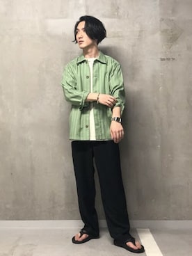 ジャーナルスタンダード メンズさん（メンズ・173cm）の夏コーディネート