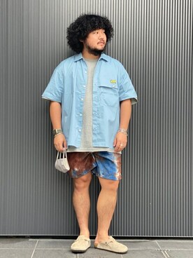「JOURNAL STANDARD（ジャーナルスタンダード）のアイテム（財布/小物）」を使った、ジャーナルスタンダード メンズさん（メンズ・166cm）の夏コーディネート