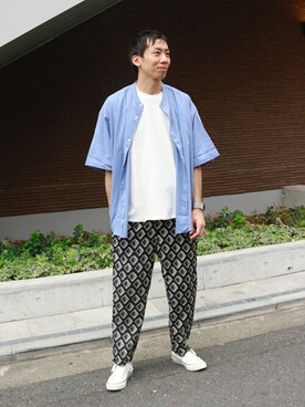 ジャーナルスタンダード メンズさん（メンズ・179cm）の夏コーディネート