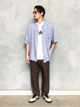 ジャーナルスタンダード メンズさん（メンズ・177cm）の夏コーディネート