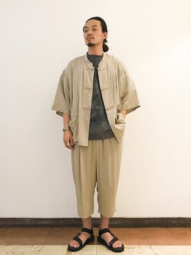 ジャーナルスタンダード メンズさん（メンズ・174cm）の夏コーディネート