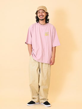 「Journal Standard TRISECT（トライセクト）のアイテム（パンツ）」を使った、ジャーナルスタンダード メンズさん（メンズ・177cm）の夏コーディネート