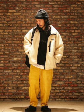 「Columbia Black Label（コロンビアブラックレーベル）のアイテム（ブルゾン）」を使った、ジャーナルスタンダード メンズさん（メンズ・169cm）の秋コーディネート