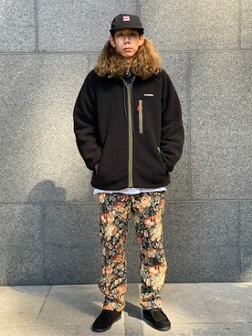 「Columbia Black Label（コロンビアブラックレーベル）のアイテム（ブルゾン）」を使った、ジャーナルスタンダード メンズさん（メンズ・175cm）の秋コーディネート