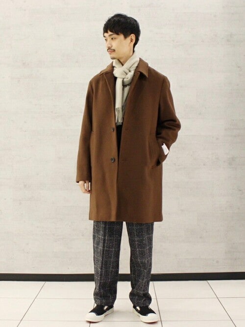 Journal Standard 本社ジャーナルスタンダード メンズさんのステンカラーコートを使ったコーディネート Zozotown