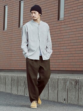 ジャーナルスタンダード メンズさん(メンズ・177cm)の冬コーディネート